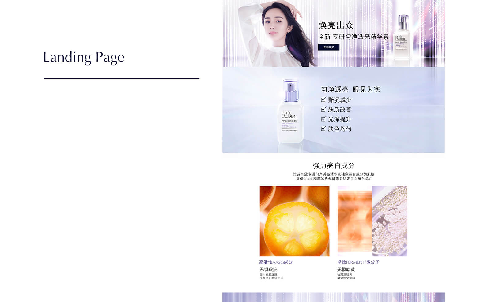 Estee Lauder_Landing-Page